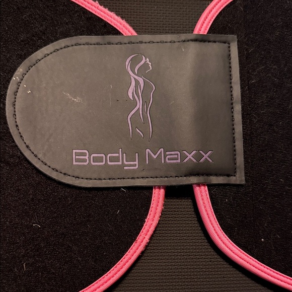 Black Waist Trainer with Pink Trim 3XL - Picture 2 of 4